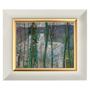 Widok na klasztor w Czernej