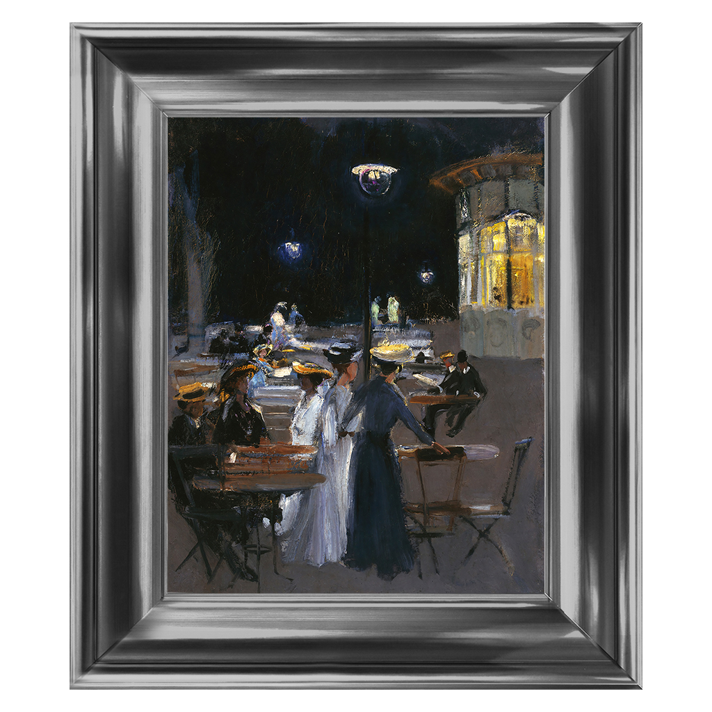 Laveaux_Ludwik_de_-_Kawiarnia_paryska_w_nocy_1488-GM1_40x50