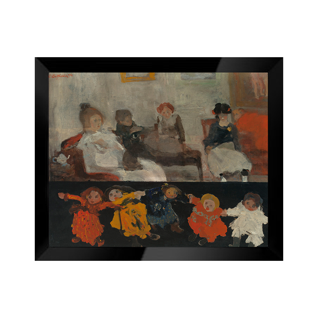 Wojtkiewicz_Witold_-_Lalki_243-A1007_40x50