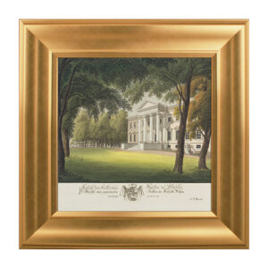 Widok rezydencji ks. Anhalt-Dessau w Wörlitz od frontu