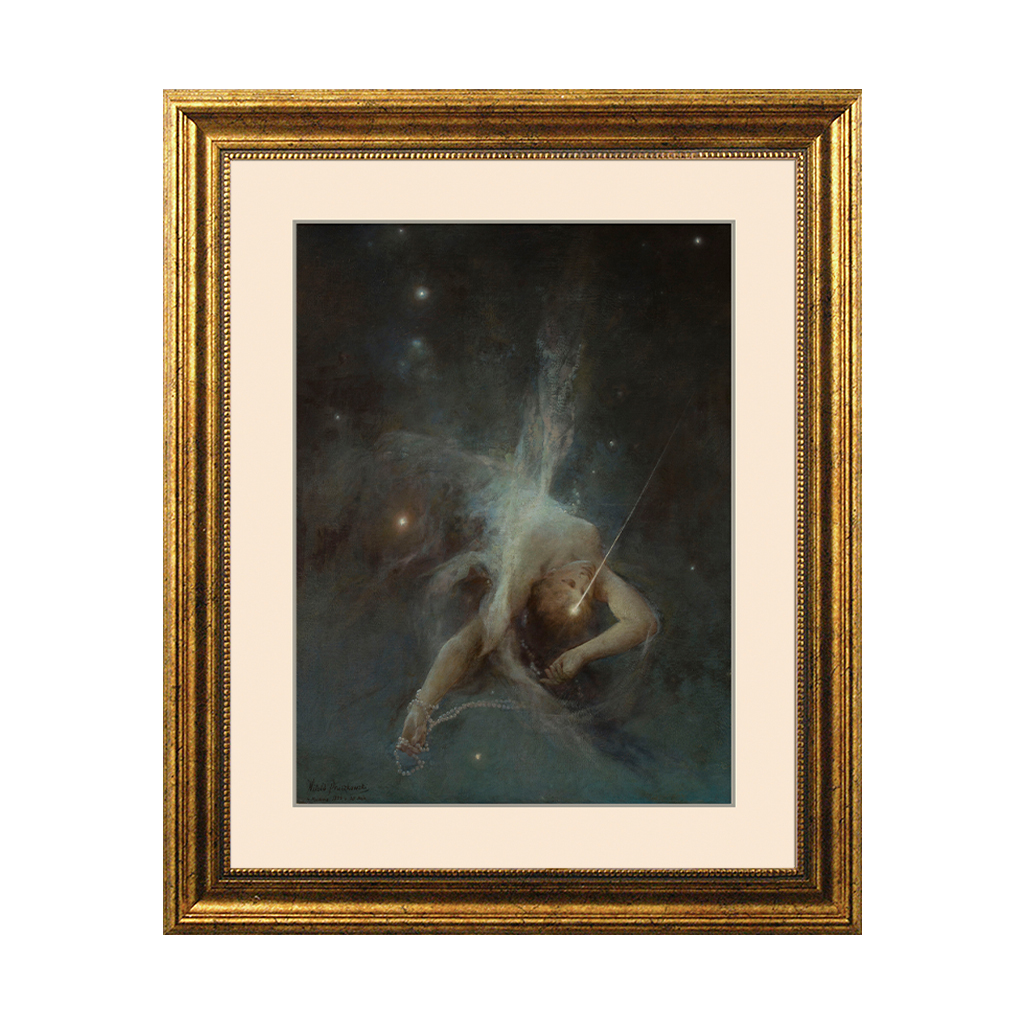 Pruszkowski_Witold_-_Spadajaca_gwiazda_101-MX-446_40x50