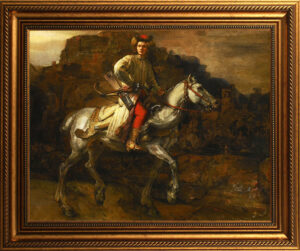 Rembrandt_-_Jezdziec_polski_Lisowczyk_400-02M_40x50