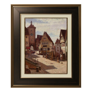 Zakątek Am Plönlein w Rothenburgu