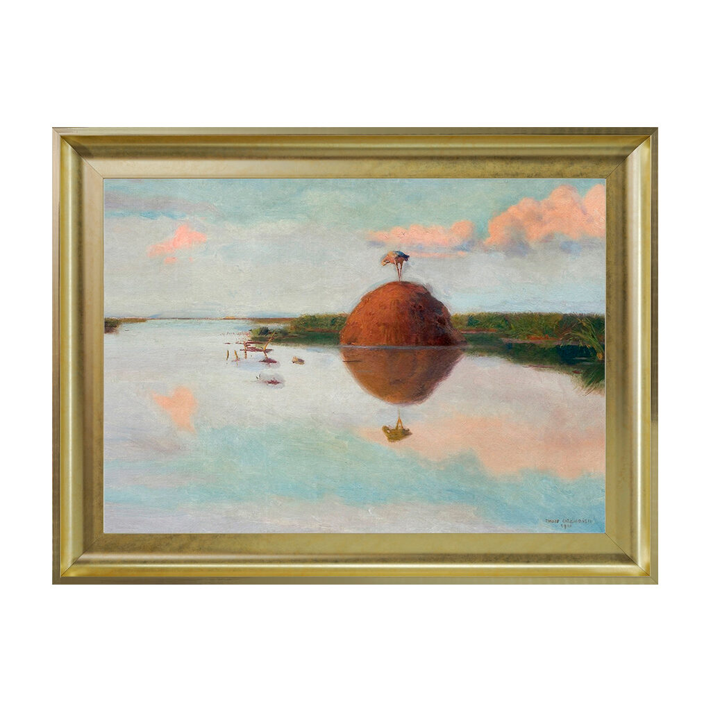 chelmonski_jozef_-_zachod_slonca_na_blotach_3179-00277_50x70