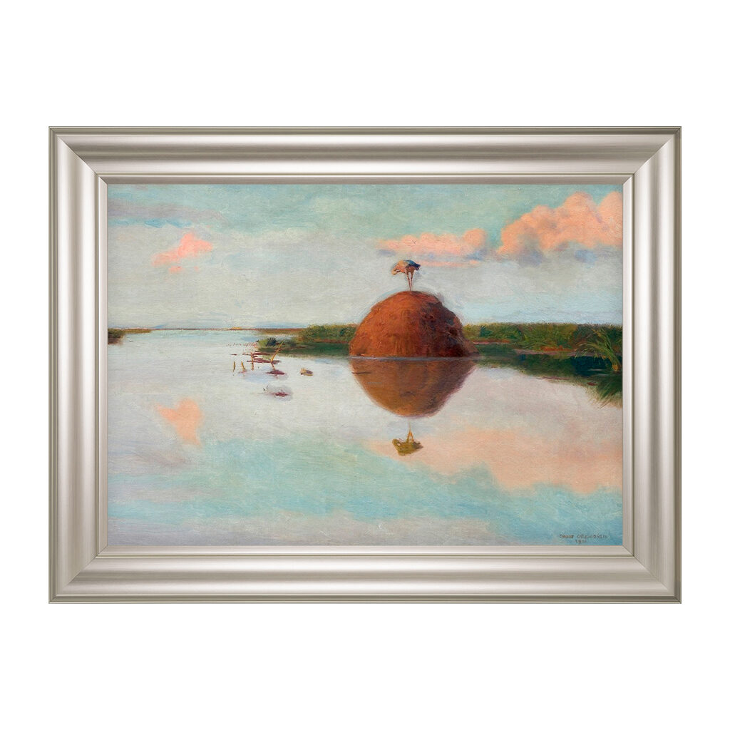 chelmonski_jozef_-_zachod_slonca_na_blotach_563-II-1838_50x70