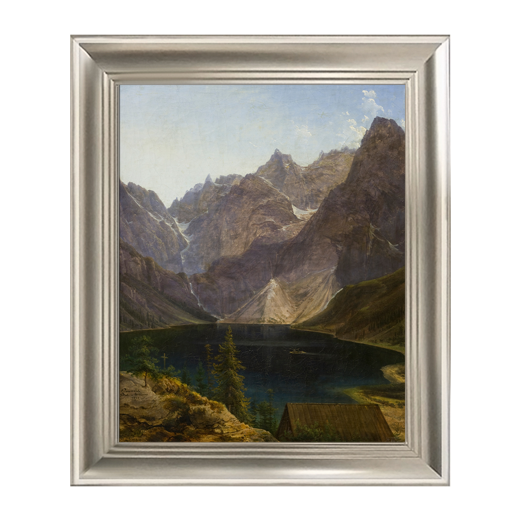 Glowacki_Jan_Nepomucen_-_Morskie_Oko_w_Tatrach_nr2_216-S126_40x50_pio