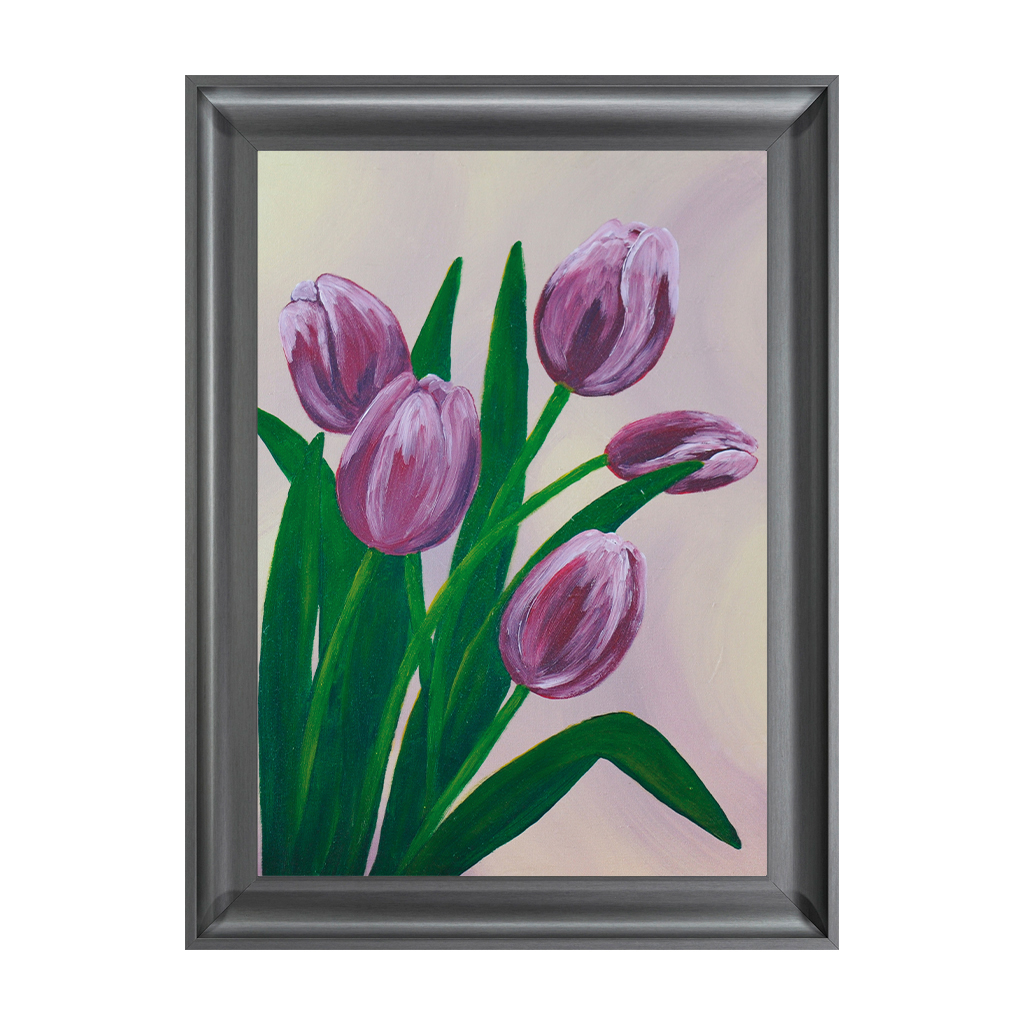 Kowalska_Agnieszka_-_Sliwkowe_tulipany_3179-02M_50x70