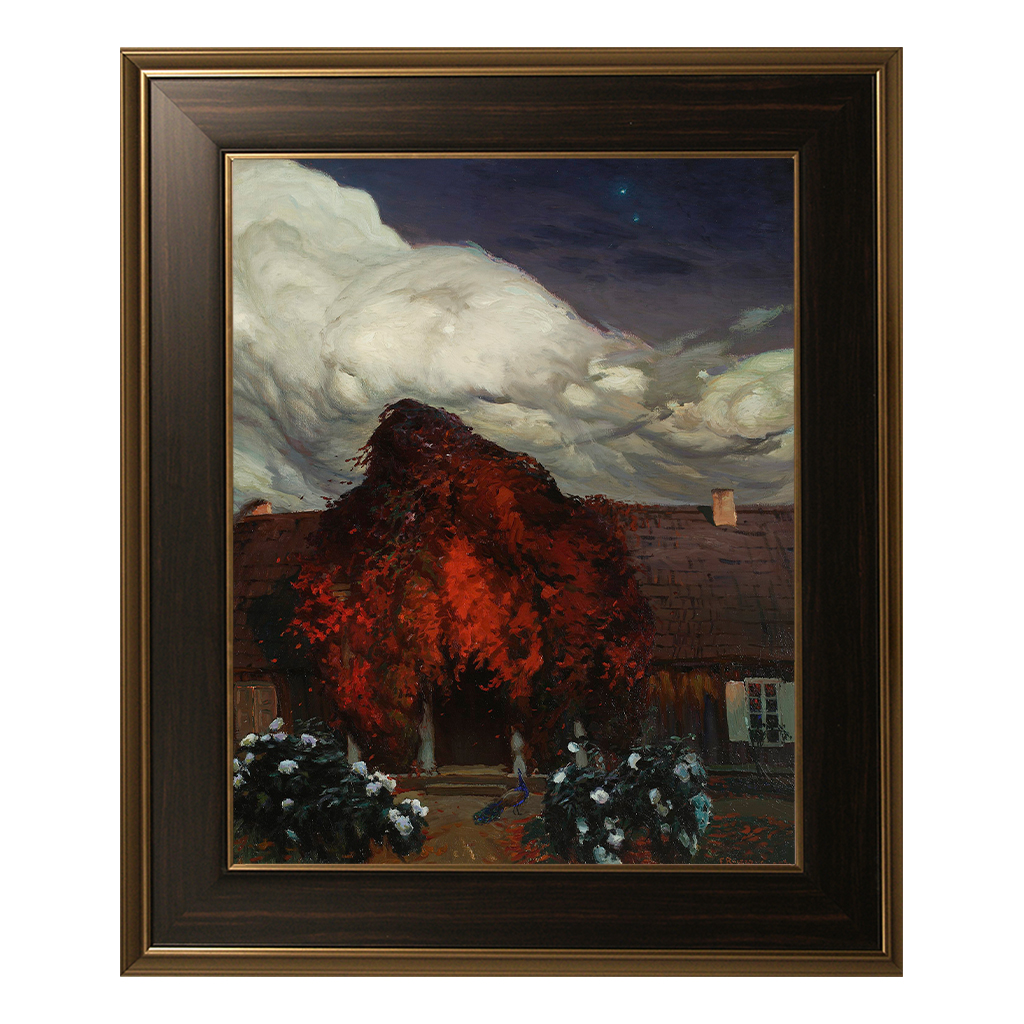 Ruszczyc_Ferdynand_-_Stary_dom_714-012_40x50