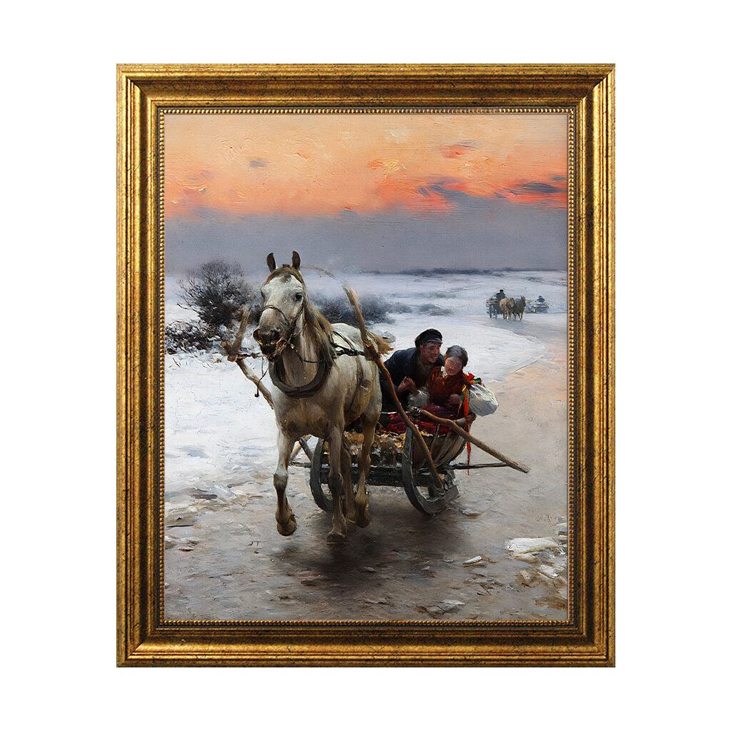 Wierusz-Kowalski_Alfred_-_Zaloty_101-MX-446_40x50