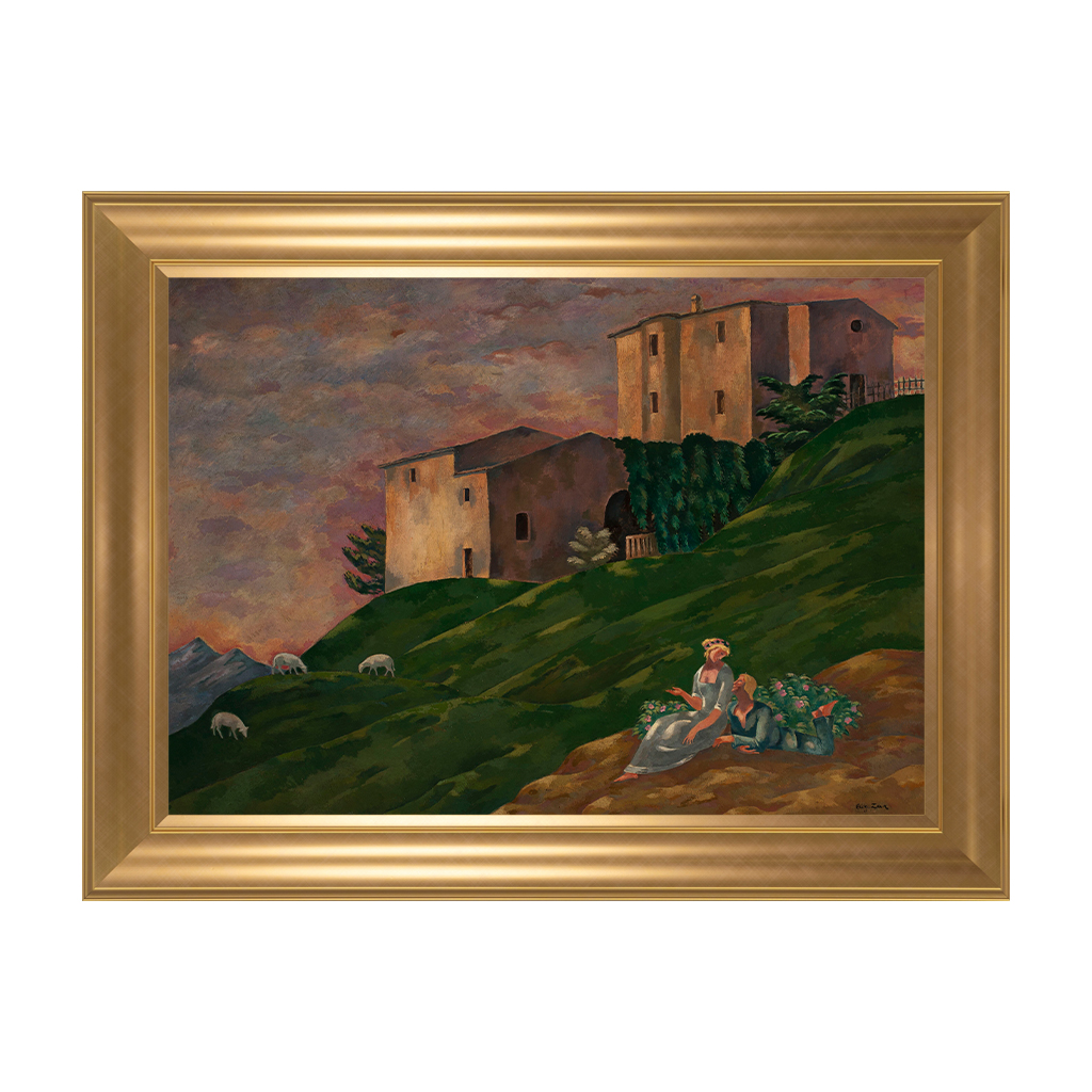 Zak_Eugeniusz_-_Romans_pasterski_Sielanka_563-II-605_50x70_poz