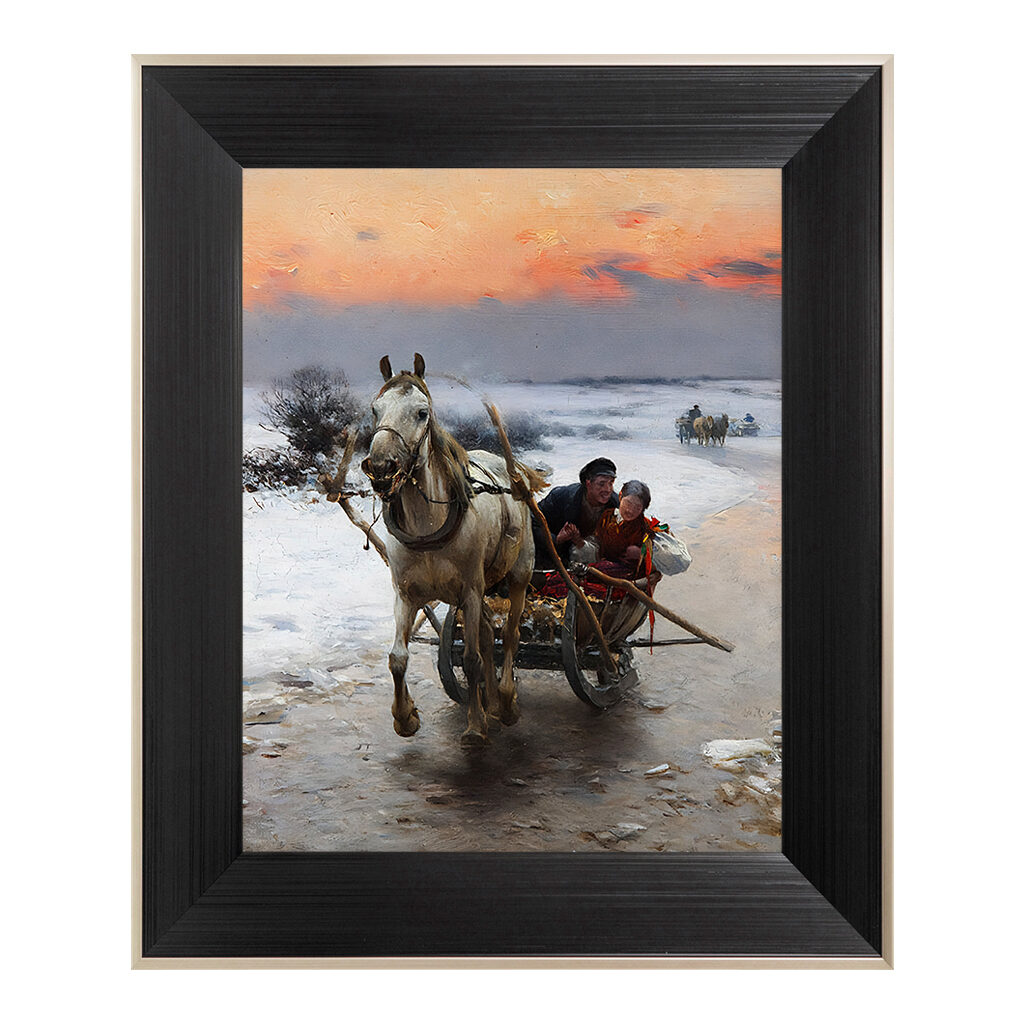 Wierusz-Kowalski_Alfred_-_Zaloty_1124-06_40x50_pio