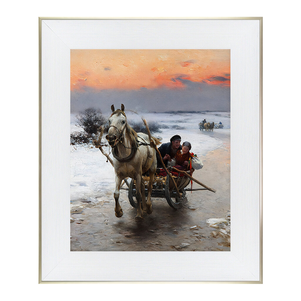 Wierusz-Kowalski_Alfred_-_Zaloty_1124-W1_40x50_pio