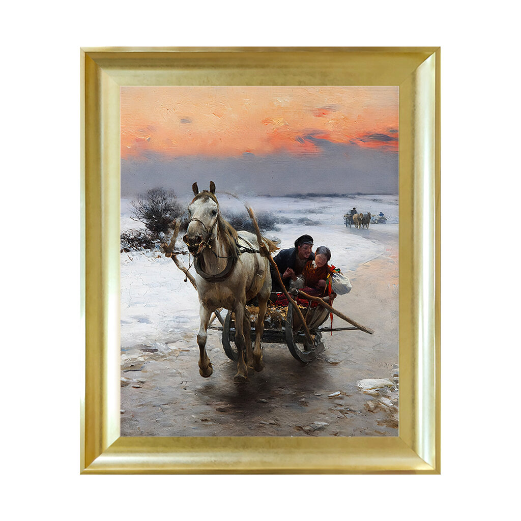 Wierusz-Kowalski_Alfred_-_Zaloty_3178-00277_40x50_pio