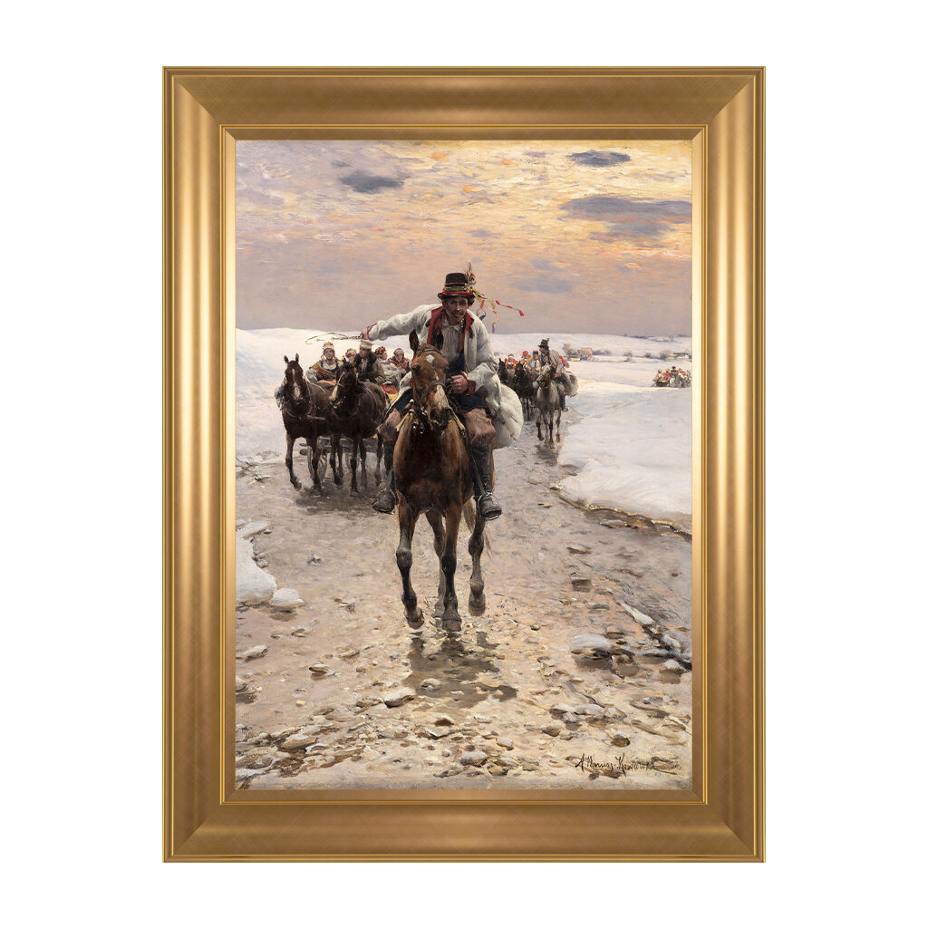 wierusz-kowalski_alfred_-_wesele_krakowskie_563-II-605_50x70_pio