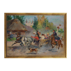 Wesele krakowskie na drodze 70x100