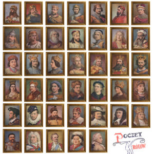 Poczet królów i książąt polskich (30x40)