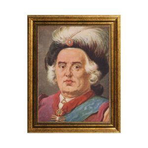 Poczet królów i książąt polskich: August III Sas 30x40