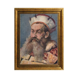 Poczet królów i książąt polskich: Henryk Brodaty 30x40