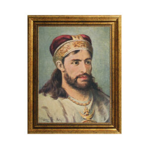 Poczet królów i książąt polskich: Kazimierz Sprawiedliwy 30x40